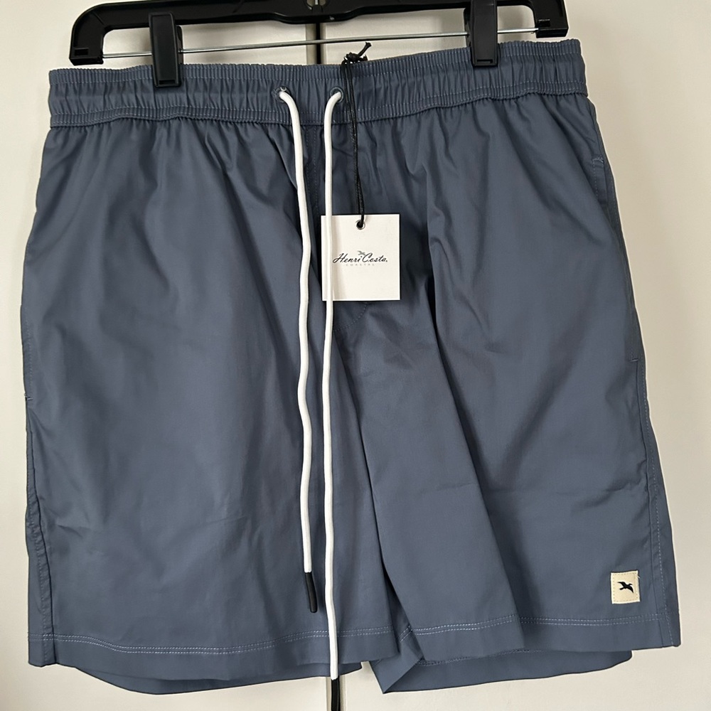 NEW with tags - Henri Costa - Gray swim trunks